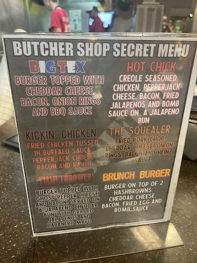 Hamburger Restaurant «Butcher Shop», reviews and photos, 102 Lehigh St, Longview, TX 75601, USA