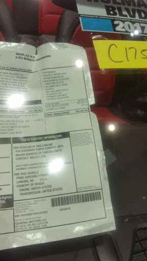 Car Dealer «Chevrolet of Spartanburg», reviews and photos, 1051 Asheville Hwy, Spartanburg, SC 29303, USA