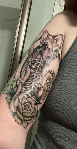 Explore black tattoo ideas, creative tattoo ideas in Eugene, available at Subdermal Art Collective Tattoo and Piercing Eugene