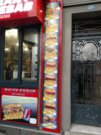 Menu du Restaurant Pause Kebab à Paris