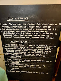 Menu / carte de Moustache à Paris