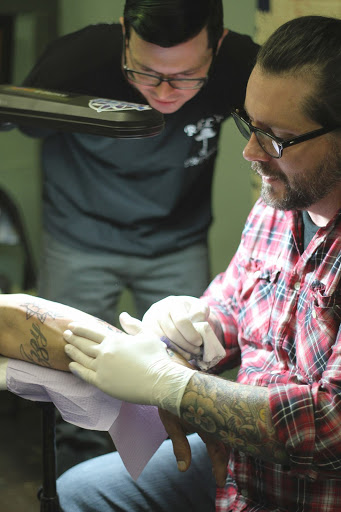 Explore small fingerprint tattoo ideas, creative tattoo ideas in Benton, available at Relics Tattoo Studio