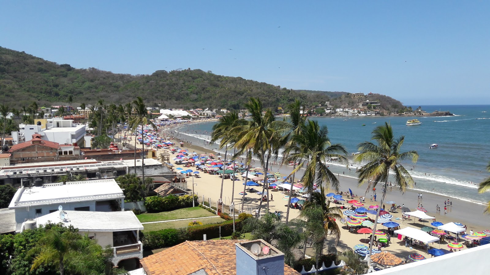 Fotografija Plaža Guayabitos udobje območja