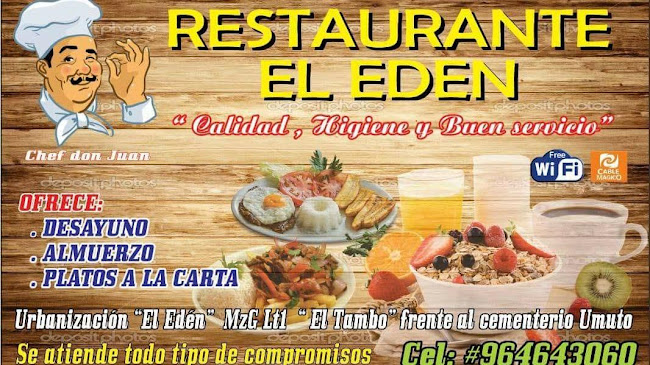 Opiniones de Restaurante El Eden en Huancayo - Marisquería