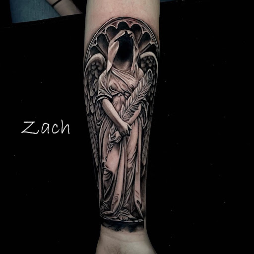 Explore family forearm tattoo ideas, creative tattoo ideas in Sanford, available at Venom Ink Tattoo