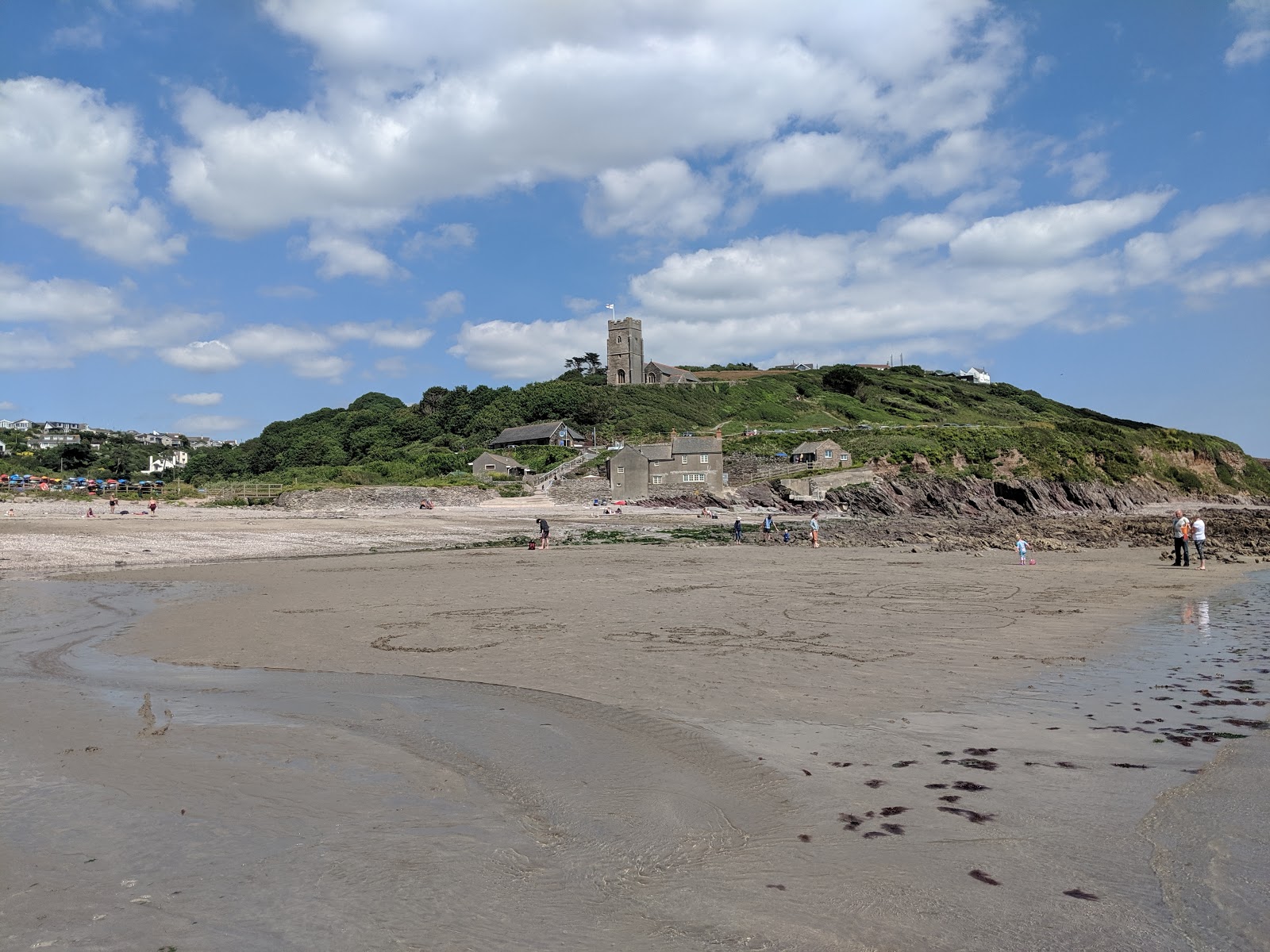 Foto af Wembury beach - populært sted blandt afslapningskendere