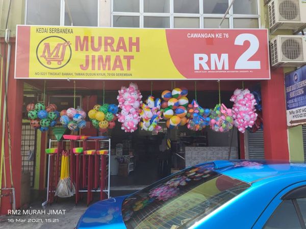 Kedai RM2 Murah Jimat Seremban