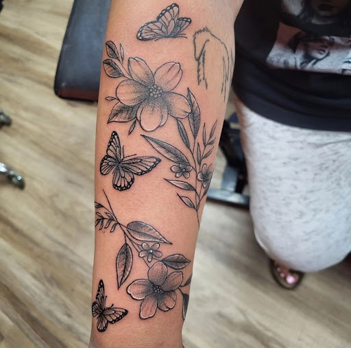 Explore forearm tattoos ideas, creative tattoo ideas in Mesa, available at Ranger Tattoo & Piercing