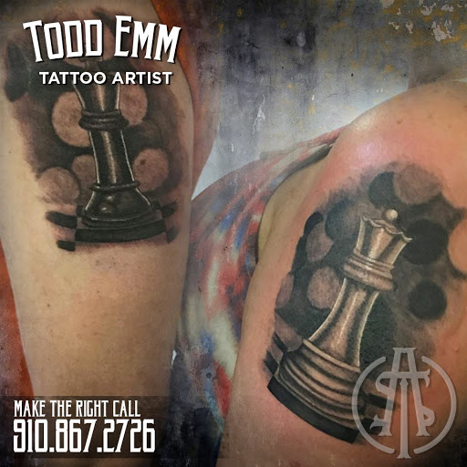 Find spooky tattoo ideas for your next unique tattoo in Fayetteville at American Tattoo Society of Fayetteville