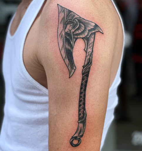 Explore flower foot tattoo ideas, creative tattoo ideas in Jonesboro, available at Gallery Of Ink Tattoo Shop