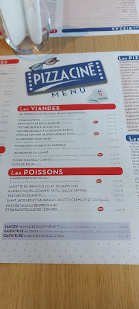 Pizza Ciné à Mâcon menu