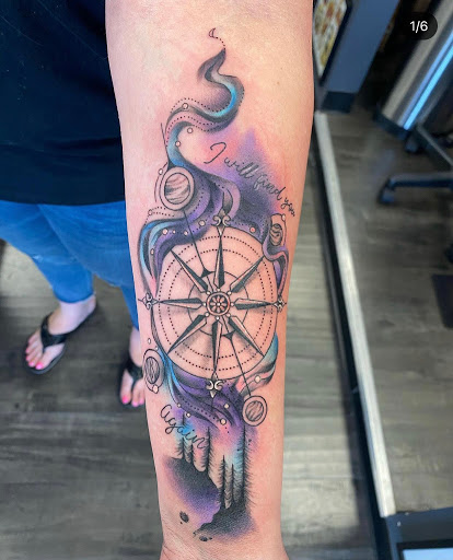 Explore tattoo sleeve drawing ideas, creative tattoo ideas in Westland, available at Black Raven Studio, LLC