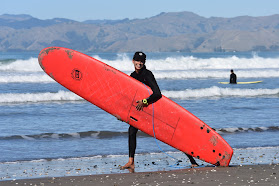 Surfing with Sarah Gisborne Surf Lessons