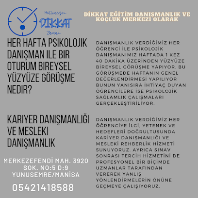 Dikkat Eğitim Danışmanlık ve Koçluk Merkezi