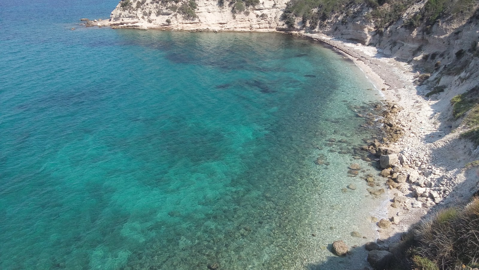 Foto von Mordogan Beach mit beiger kiesel Oberfläche