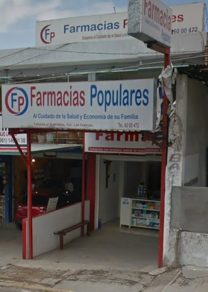 Farmacias Populares Calz. Al Sumidero Mz-125 Lt-10a, Las Granjas, 29019 Tuxtla Gutiérrez, Chis. Mexico