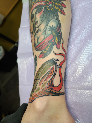 Explore 40th birthday tattoo ideas, creative tattoo ideas in Charleston, available at Broken Lantern Tattoo