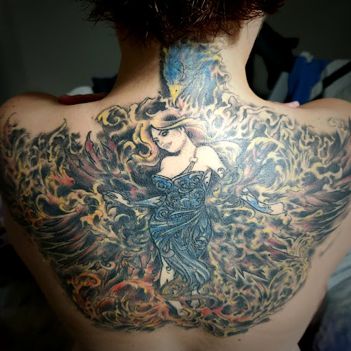 Find best men tattoo ideas for your next unique tattoo in Abilene at La Leyenda Tattoo Co