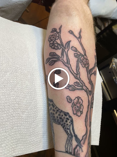 Explore pet memorial tattoo ideas, creative tattoo ideas in Brooklyn, available at Electric Lotus Tattoo