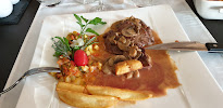 Sauce aux champignons du Restaurant français Hostellerie du Cerf Blanc à Neuhaeusel - n°4