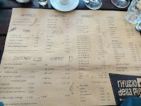 Restaurant italien Il Rifugio della Pietra à Castelnovo ne' Monti (la carte)