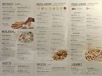 Carte du Vapiano Disney Village Pasta Pizza Bar à Chessy