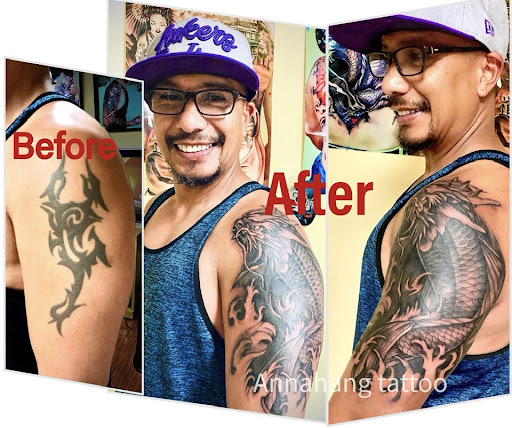 Explore rip tattoo ideas for brother, creative tattoo ideas in Garden Grove, available at Anna Hang Tattoo