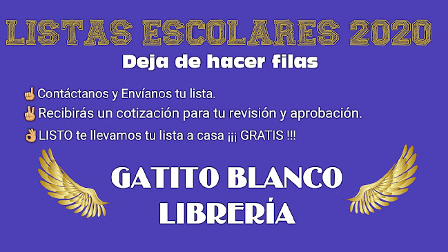 GATITO BLANCO LIBRERIA - Iquique