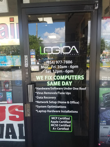 Computer Repair Service «Logica Computer Professionals», reviews and photos, 5476 W Sample Rd, Margate, FL 33073, USA