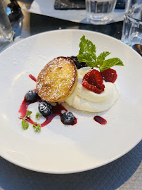 Panna cotta du Restaurant français Le Café du Progrès à Bormes-les-Mimosas - n°4