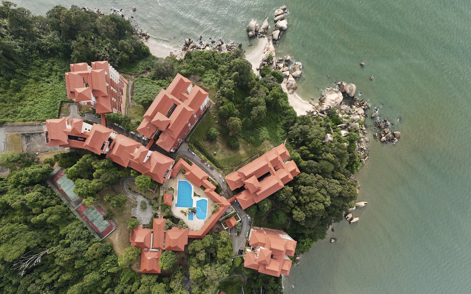 Fotografija Tanjung Tembeling Beach udobje območja