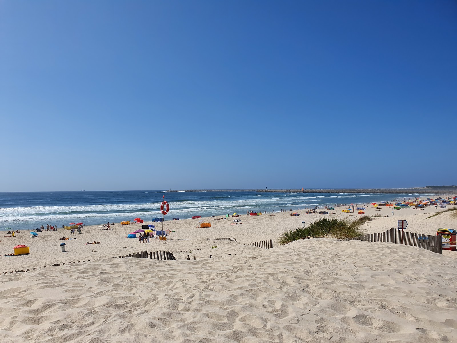 Φωτογραφία του Praia da Barra με τυρκουάζ νερό επιφάνεια