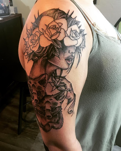 Explore belly button tattoo ideas, creative tattoo ideas in Loveland, available at Satori Tattoo