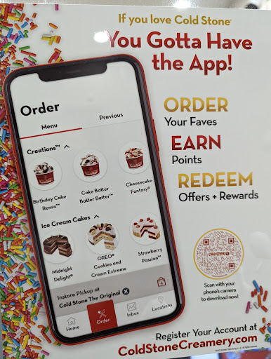 Ice Cream Shop «Cold Stone Creamery», reviews and photos, 495 Prospect Ave, West Orange, NJ 07052, USA