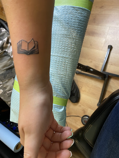 Explore gravestone tattoo ideas, creative tattoo ideas in Traverse City, available at Traverse City Tattoo