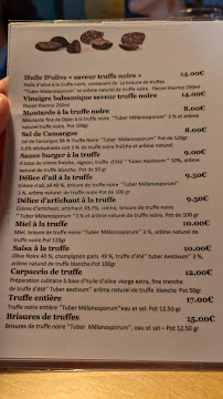 Carte du Le Sens Six Restaurant à Montpellier
