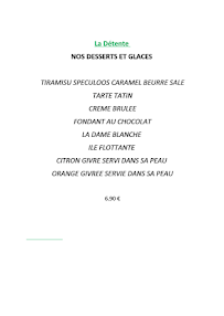 Bi…Brass le restaurant à Saint-Étienne menu