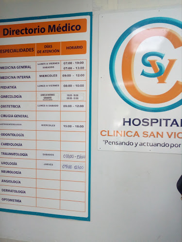 Clinica San Vicente En Pascuales - Hospital