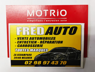 Fred Auto - Motrio Luzuen, ZA de Kerampaou, 29140 Melgven, France