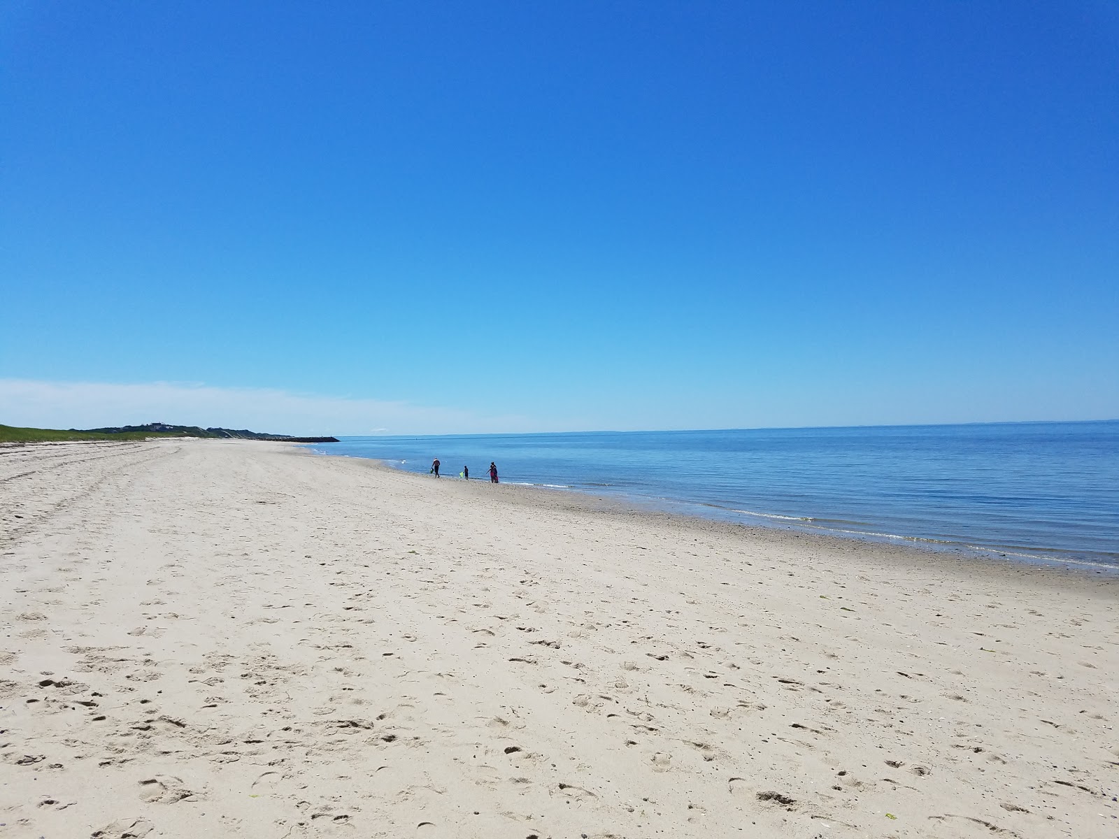 Foto de Corn Hill beach com areia brilhante superfície