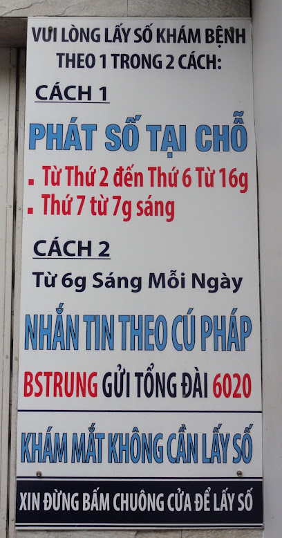 Phòng khám Bs Nguyễn Sào Trung