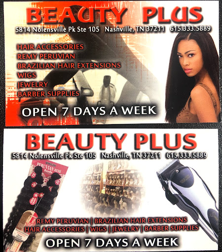 Beauty Supply Store «Beauty Plus», reviews and photos, 5814 Nolensville Pike #101, Nashville, TN 37211, USA