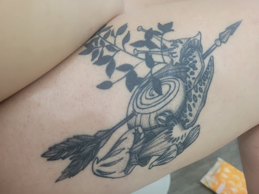 Explore you are enough tattoo ideas, creative tattoo ideas in Akron, available at Black Amethyst Tattoo Company Akron