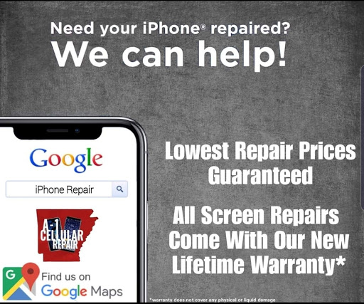 Cell Phone Store «A-1 Cellular Repair - Greenbrier», reviews and photos, 50 N Broadview St, Greenbrier, AR 72058, USA