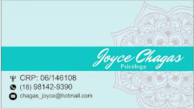Psicóloga Joyce Chagas