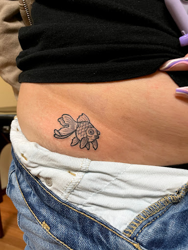 Explore spouse name tattoo ideas, creative tattoo ideas in Seattle, available at Sakoku Tattoo