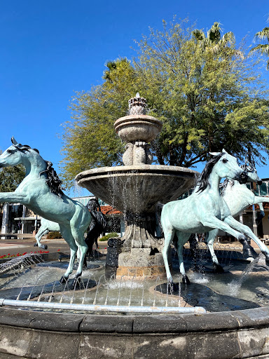 Bronze Horse Fountain by Bob Parks