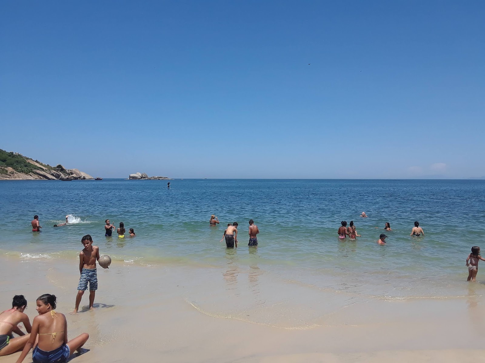 Foto von Barra de Guaratiba Strand mit sehr sauber Sauberkeitsgrad
