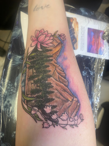 Explore half sleeve tattoos womens ideas, creative tattoo ideas in Waukesha, available at Waukesha Tattoo Company Galleria Edge