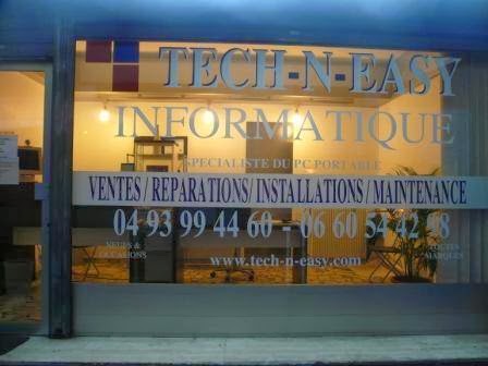 Magasin d'informatique TECH-N-EASY solutions Informatique Cannes Cannes